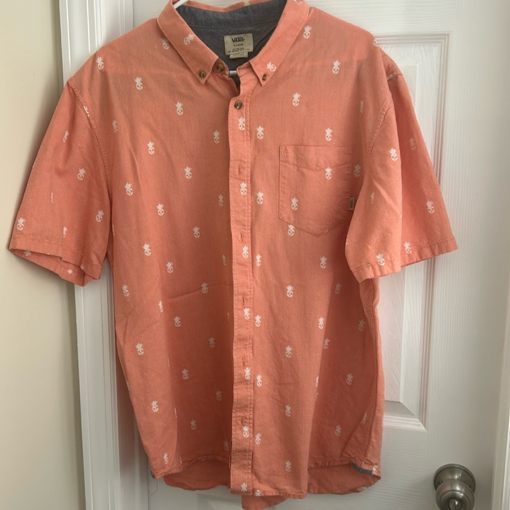 Men’s XL vans button up